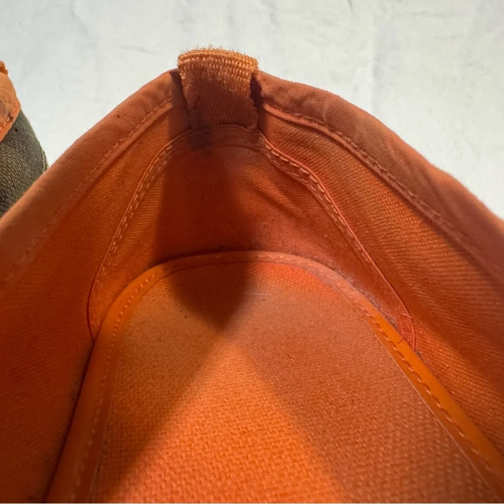 Tory Burch Reva Camouflage and Orange Loafers - Picture 12 of 14